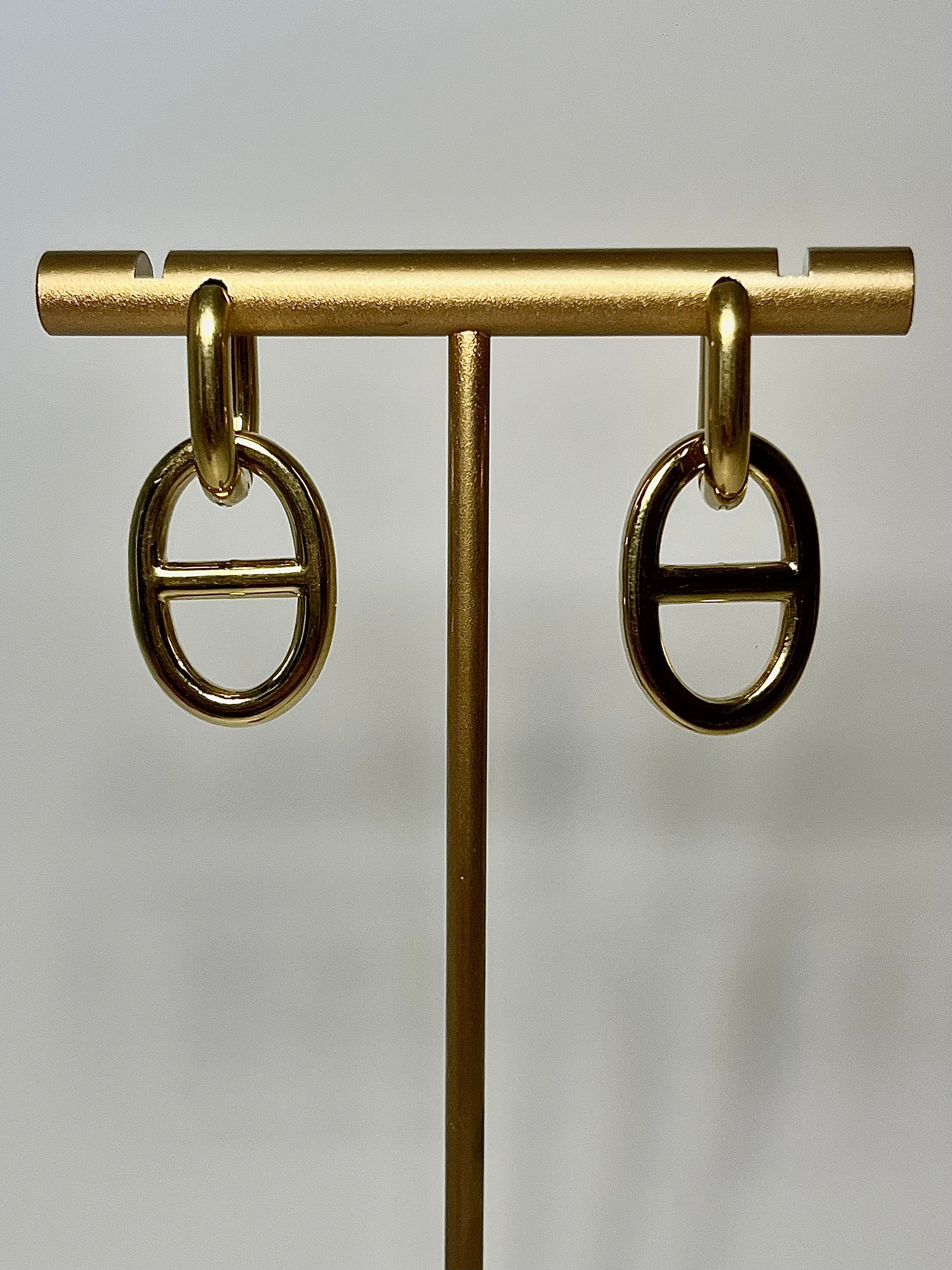 Boucles d’oreilles Marine